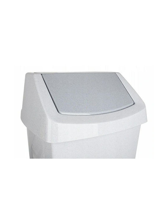 Curver Coș de Gunoi Plastic Gri 50lt 1buc