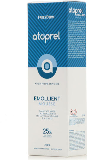 Frezyderm Atoprel Emollient Mousse για Ατοπική Δερματίτιδα 200ml