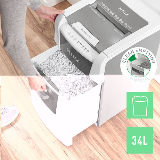 Leitz Iq Micro Cut 100-Sheet Paper Shredder