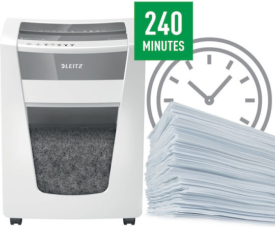 Leitz Aktevernichter Iq Pro P5 Mikroschnitt 15 Blätter mit Behälter 30Es