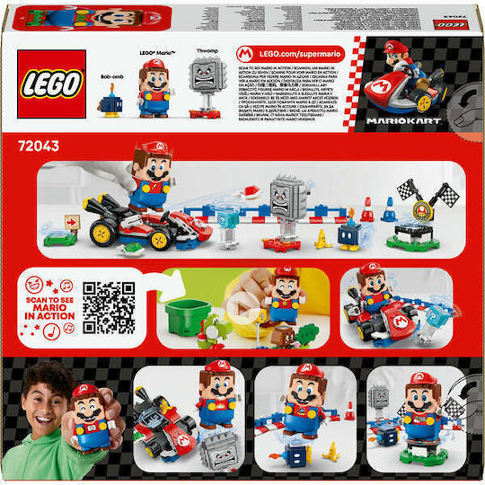 LEGO Super Mario Mario Kart За 7+ Години 278 Бройки