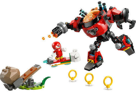 LEGO Конструктори Sonic Knuckles Vs Dr. Eggman Egg Crusher Mech За 8+ Години 350 Бройки