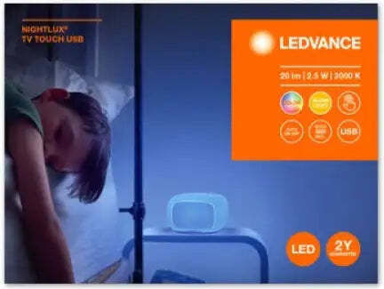Ledvance Нощна Светлина LED USB Бяла