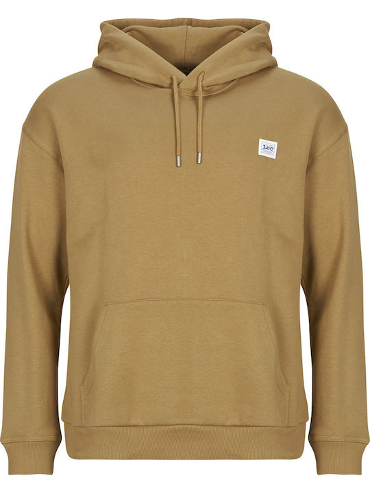 Sweatshirt mit Kapuze Braun
