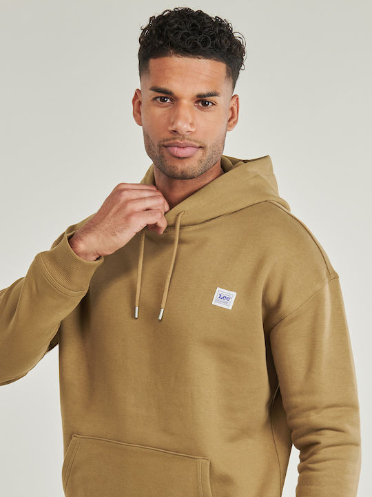 Sweatshirt mit Kapuze Braun