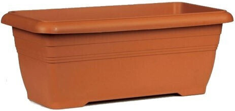 Viomes Blumenkasten Kunststoff Terracotta 60x33x26cm.