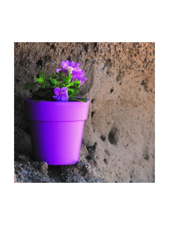 Viomes Linea Pot Plastic Charcoal 45x45x42cm.