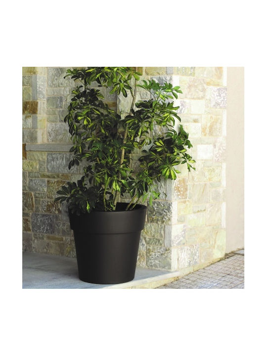 Viomes Linea Ghiveci Plastic Grey - Ash 35x35x33cm.