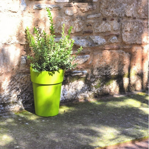 Viomes Ghiveci Rotund Linea N Antracit Ghiveci Plastic 30x30x41cm.