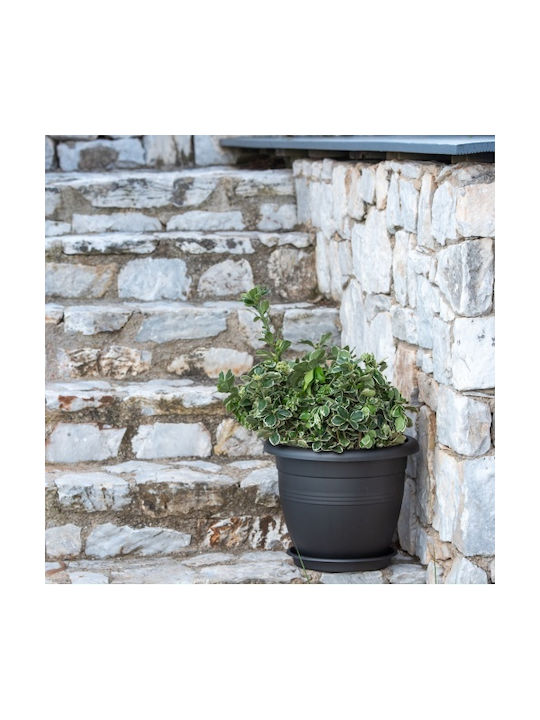 Viomes Terracotta Pot Plastic Marmari 40x40x32cm.