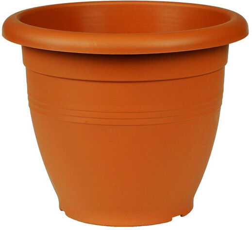 Viomes Terracotta Γλάστρα Πλαστική Τερακότα 23x23x18εκ.
