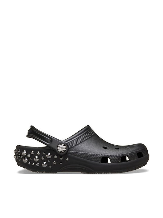 Crocs Classic Σαμπό Μαύρα