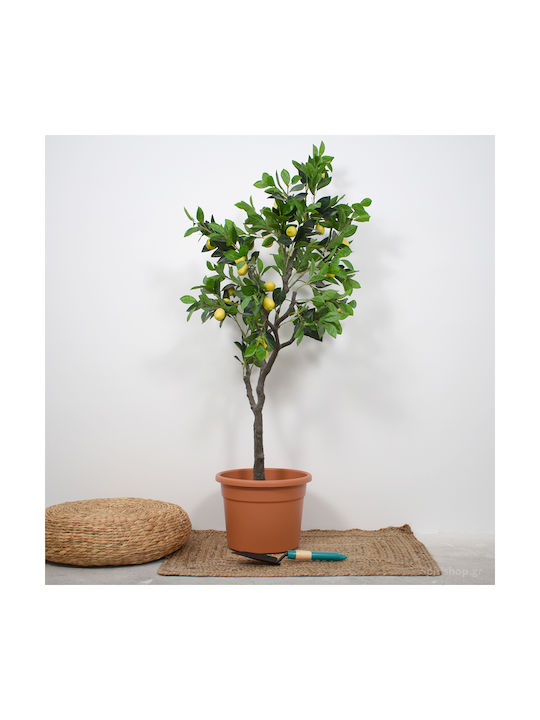 Viomes Cylindro Pot Plastic Cinnamon 35x35x26cm.