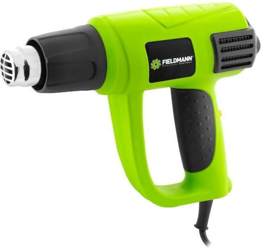 Fieldmann 50003677 Πιστόλι Θερμού Αέρα 2000W με Ρύθμιση Θερμοκρασίας εως και 600°C
