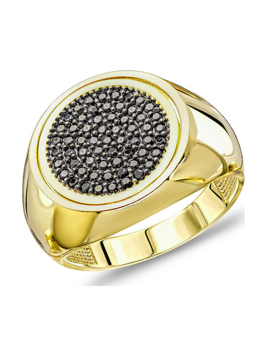 Kiriakos Gofas Herren Ring aus Gold 14K