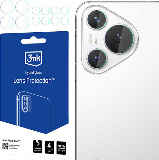 3MK Προστασία Κάμερας Tempered Glass Διάφανο για το Huawei Pura 70 Pro / 70 Pro+