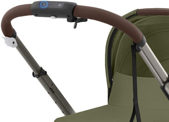 Cybex Gazelle S Baby Stroller Suitable for Newborn Moss Green 12.6kg