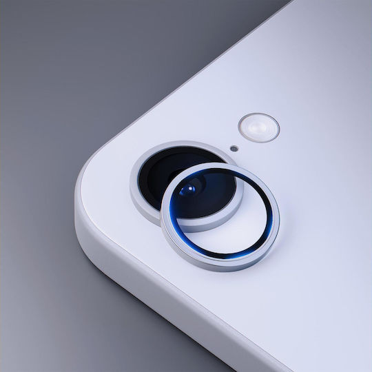 3MK Lens Protection Pro Camera Protection Tempered Glass Silver for the iPhone SE4, iPhone 16E