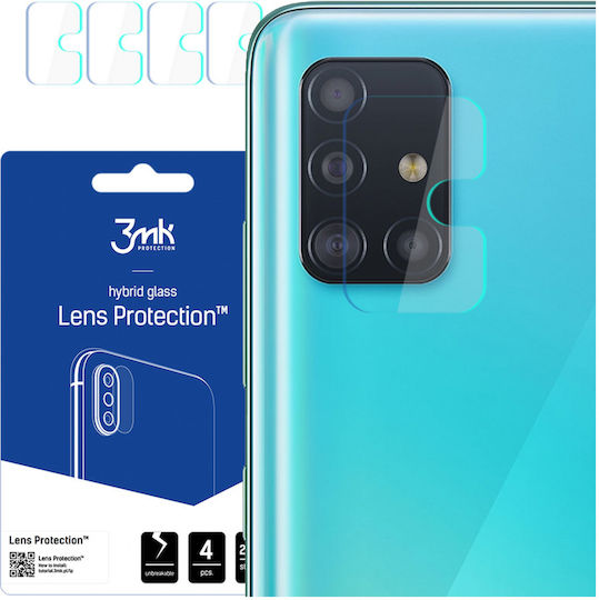 3MK Lens Προστασία Κάμερας Tempered Glass για το Galaxy A51
