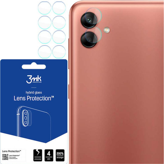 3MK Lens Protect 4-Pack Προστασία Κάμερας Tempered Glass Διάφανο για το Galaxy A04
