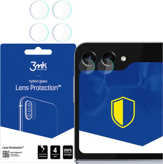 3MK Lens Protection Προστασία Κάμερας Μεμβράνη Διάφανο για το Galaxy Z Flip5