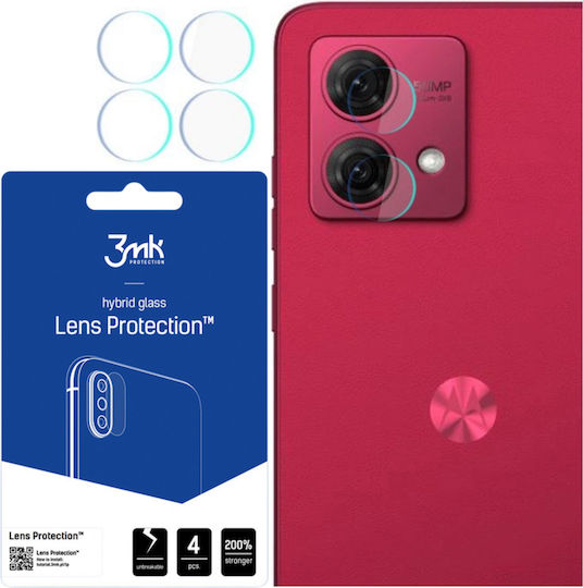 3MK Lens Camera Protection Membrane Transparent for the Moto G84 5G