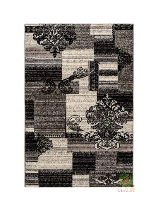 Antiderapant Covor Rectangular Gri
