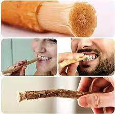 Unicorn Miswak Dental Care Wood Οδοντόβουρτσα Καφέ