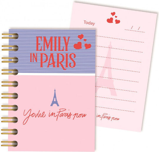 Gim Emily In Paris Σημειωματάριο Σπιράλ A6
