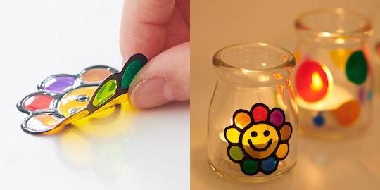 Glass Deco Stained Glass Paints 7 Colors Blister Amos