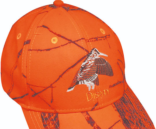 Dispan Schnepfe Jagdhut Jockey Tarnung Orange
