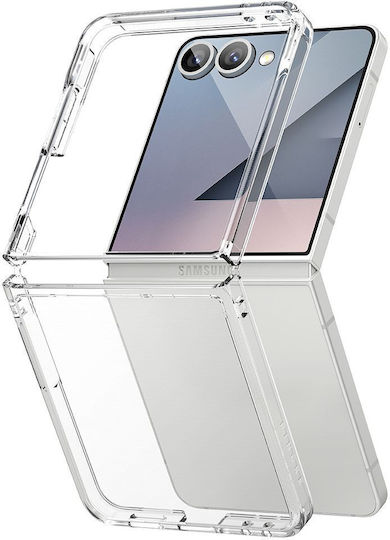 Ringke Back Cover Silicone / Plastic with Strap Transparent (Galaxy Z Flip7)
