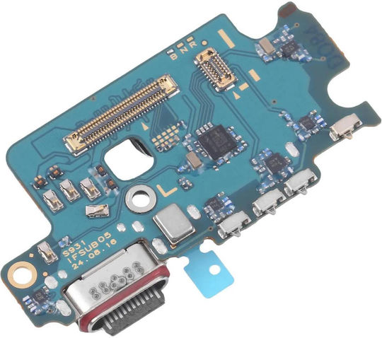Clappio Conector De Încărcare Usb-c Samsung Galaxy S25 Cititor Sim Albastru