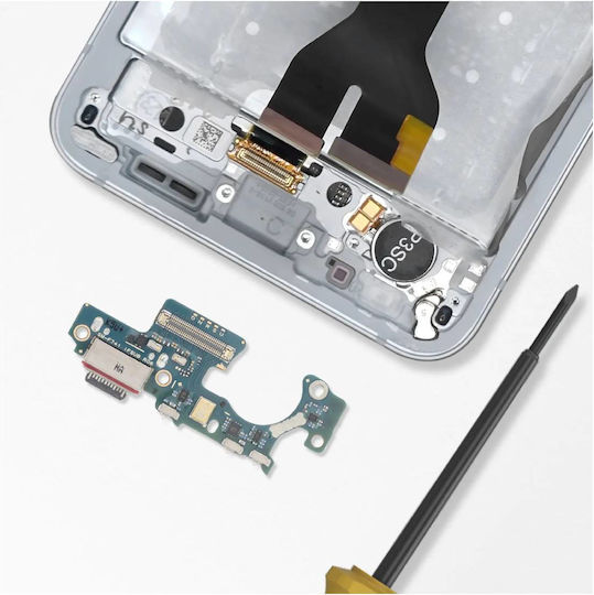 Relife Usb-c Ladeanschluss Samsung Galaxy Z Flip6 Mikrofon Grünes