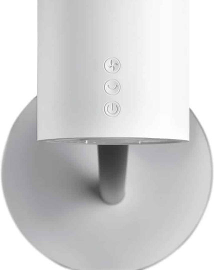 Solis Ventilator Pe Piedestal 25W Diametru 30cm Cu Telecomandă Alb