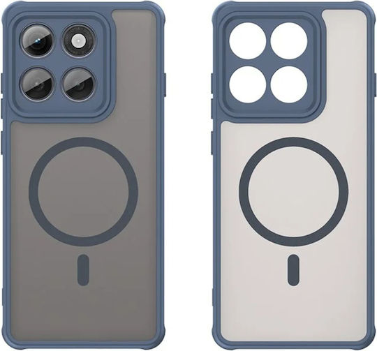Techsuit Halofrost Ii Magsafe Umschlag Rückseite Kunststoff / Silikon Marineblau (Motorola Edge 60 Pro)
