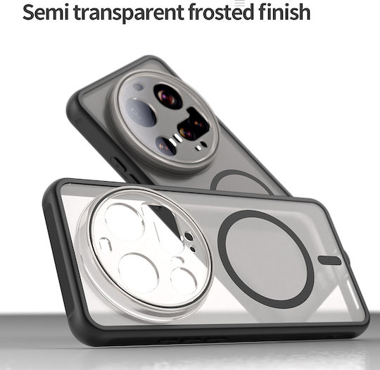 Techsuit Halofrost Ii Magsafe Umschlag Rückseite Silikon / Kunststoff Schwarz (Xiaomi 15 Ultra)