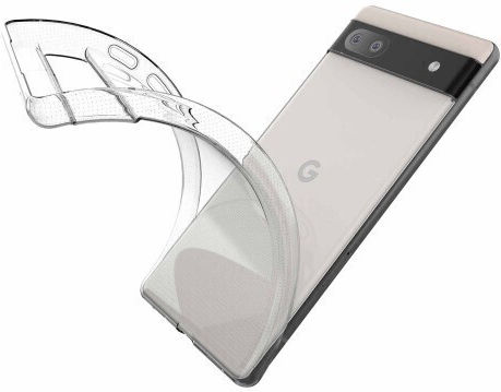 Back Cover Σιλικόνης Διάφανο (Google Pixel 6a)