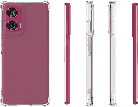 Motorola Back Cover Silicone Transparent (Motorola Moto Edge 50 Fusion 5G)