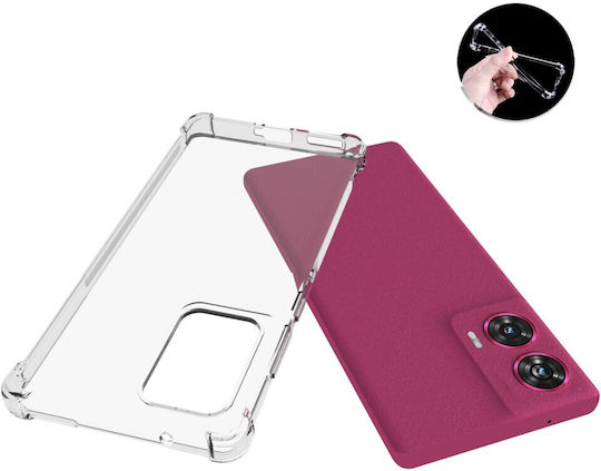 Motorola Back Cover Silicone Transparent (Motorola Moto Edge 50 Fusion 5G)