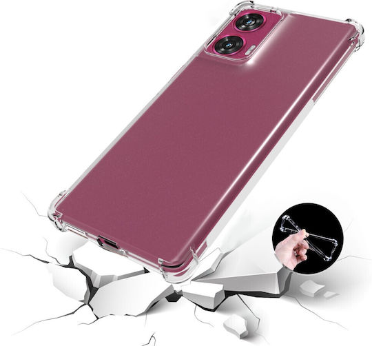 Motorola Back Cover Silicone Transparent (Motorola Moto Edge 50 Fusion 5G)