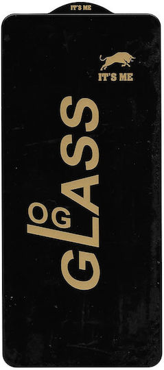 Full Glue Full Face Tempered Glass Μαύρο (Galaxy A35)