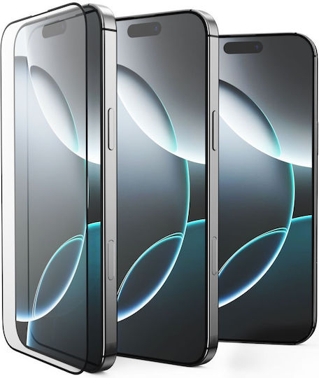 Tech-Protect FIT+ 2.5D Vollflächig gehärtetes Glas 2Stück Schwarz (Motorola Moto G56 5G, TECH-PROTECT)