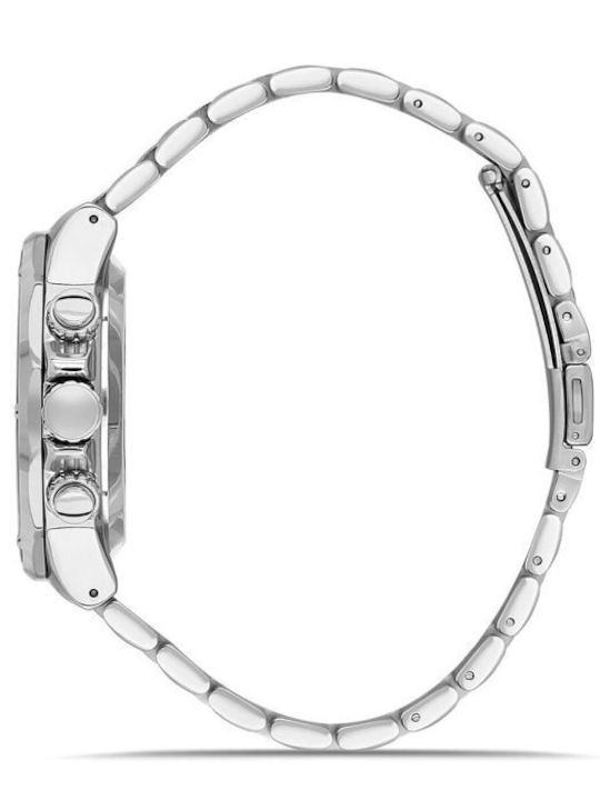 Ferro Uhr Batterie mit Metallarmband