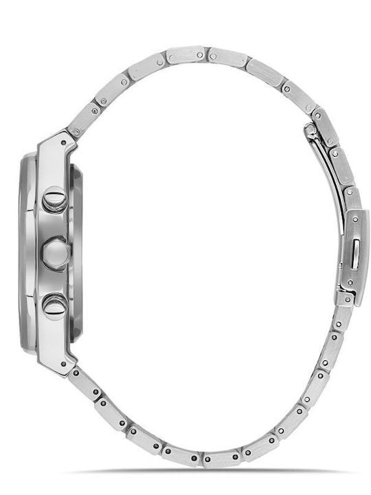 Ferro Uhr Batterie mit Metallarmband