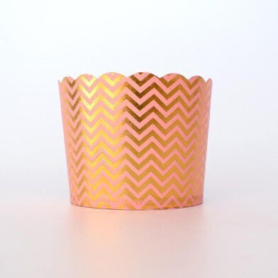 Καραμελόχαρτα για Cupcakes Χάρτινα 6x6cm 25τμχ