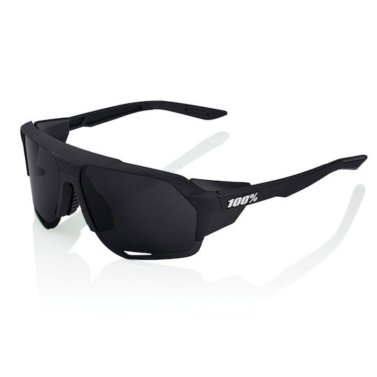 100% Cycling Glasses Norvik with Black Frame & Dark Lenses