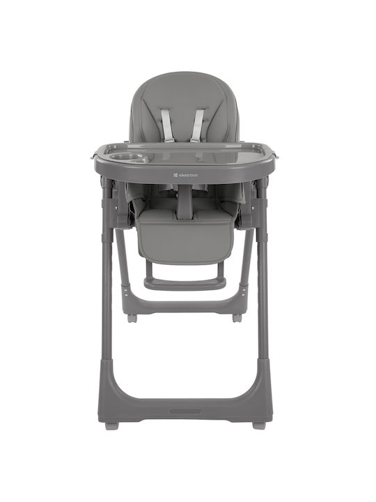 Kikka Boo Pastello 2 Foldable Baby Highchair Gray Kikka Boo Pastello 2 Foldable Baby Highchair Gray