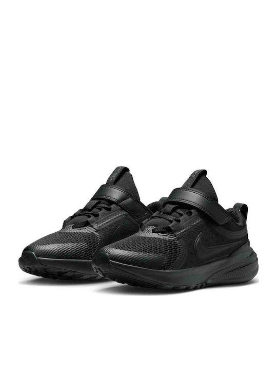 Star Runner Star Runner Kids Sports Shoes Running with Hoop & Loop Closure Black