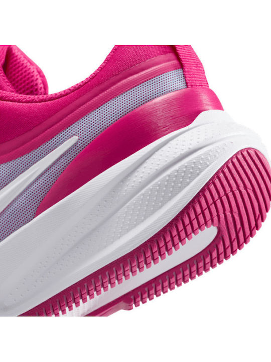 Star Runner Kids Sports Running Shoes with Hoop & Loop Closure Fuchsia